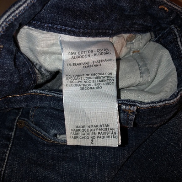 Denizen from Levi’s Cutoff Cuff Shorts Size 2 - Picture 5 of 5